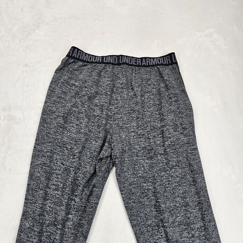 Under Armour Activewear Pants Mens Size Medium‎ Heatgear Sportstyle Gray Black - Picture 4 of 12